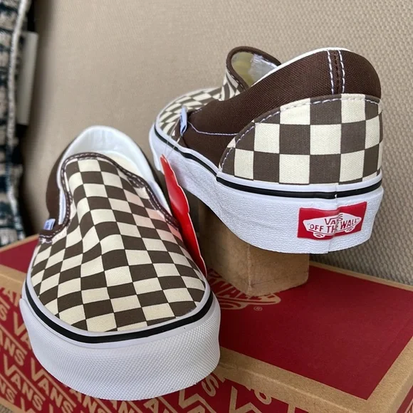 Vans Classic Slip-On Checkerboard Randrm / True White WMNS - Picture 14 of 16